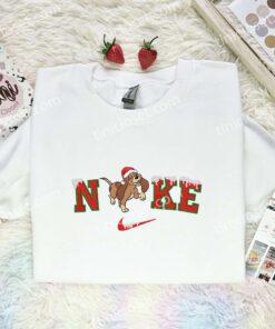 Copper The Fox And The Hound Embroidered Shirt, Disney Characters Embroidered Hoodie, Best Christmas Gift (1)