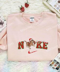 Copper The Fox And The Hound Embroidered Shirt, Disney Characters Embroidered Hoodie, Best Christmas Gift (2)