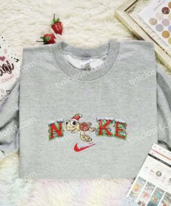 Crush Turtle Xmas Embroidered Shirt, Disney Finding Nemo Characters Embroidered Hoodie, Best Christmas Gift (3)