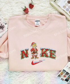 Rabbit Xmas Embroidered Shirt, Disney Winnie The Pooh Characters Embroidered Hoodie, Best Christmas Gift