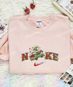 Tow Mater Xmas Embroidered Shirt, Disney Pixar Cars Characters Embroidered Hoodie, Best Christmas Gift (1)