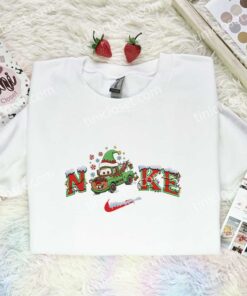 Tow Mater Xmas Embroidered Shirt, Disney Pixar Cars Characters Embroidered Hoodie, Best Christmas Gift (3)