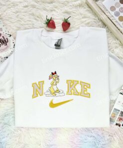 Rabbit Xmas Embroidered Shirt, Disney Winnie The Pooh Characters Embroidered Hoodie, Best Christmas Gift(1)