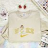 Rabbit Xmas Embroidered Shirt, Disney Winnie The Pooh Characters Embroidered Hoodie, Best Christmas Gift