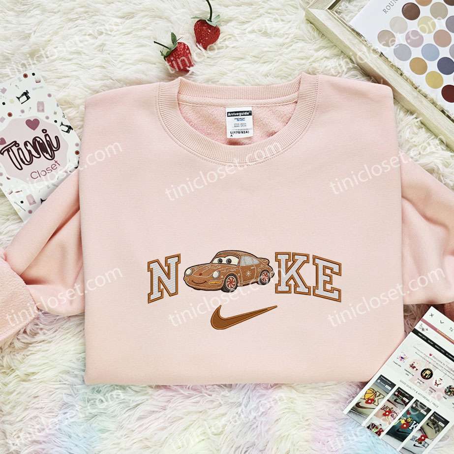 Sally Carrera Gingerbread Embroidered Shirt, Disney Cars Characters Embroidered Hoodie, Best Christmas Gift Sally Carrera Gingerbread Embroidered Shirt, Disney Cars Characters Embroidered Hoodie, Best Christmas Gift