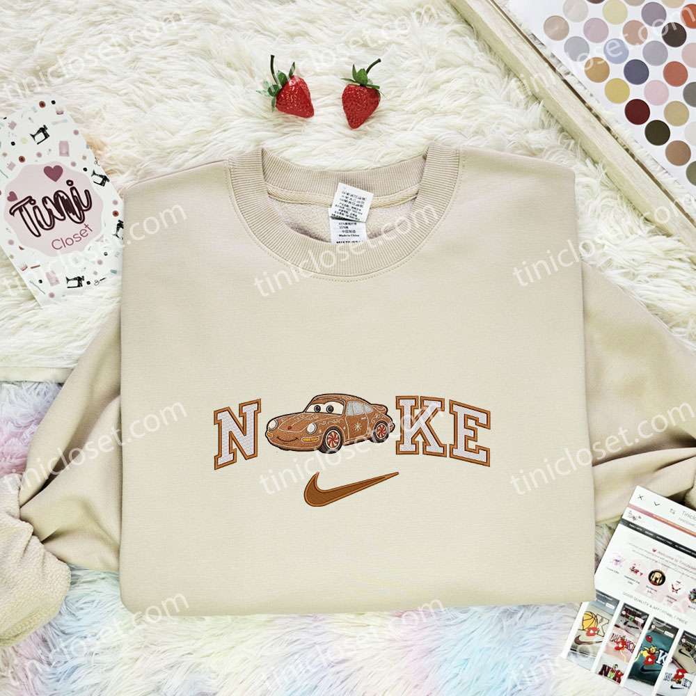 Sally Carrera Gingerbread Embroidered Shirt, Disney Cars Characters Embroidered Hoodie, Best Christmas Gift Sally Carrera Gingerbread Embroidered Shirt, Disney Cars Characters Embroidered Hoodie, Best Christmas Gift