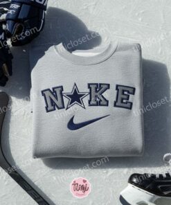 Dallas Cowboys Embroidered Shirt, NFL Embroidered Hoodie, Best Sports Gifts