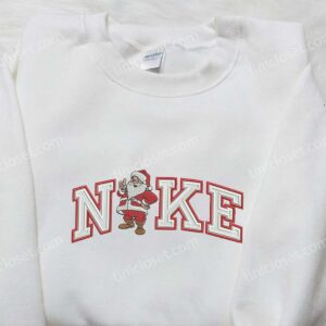 Santa Claus Embroidered Sweatshirt