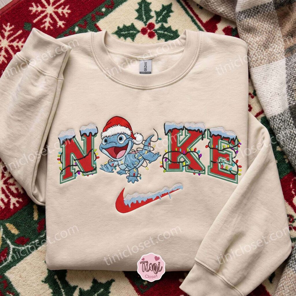 Bruni Xmas Embroidered Shirt, Disney Frozen Characters Embroidered Hoodie, Best Christmas Gift