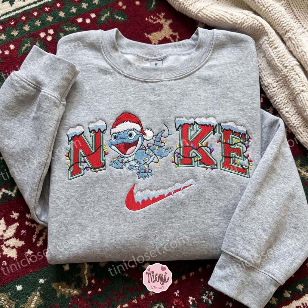 Bruni Xmas Embroidered Shirt, Disney Frozen Characters Embroidered Hoodie, Best Christmas Gift