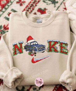 Sally Carrera Wearing a Santa Hat Cars Embroidered Shirt, Disney Pixar Characters Embroidered Hoodie, Best Christmas Gift 3 Sally Carrera Wearing a Santa Hat Cars Embroidered Shirt, Disney Pixar Characters Embroidered Hoodie, Best Christmas Gift (4)