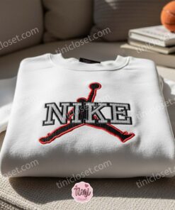 Air Jordan Logo Embroidered Shirt, Sports Embroidered Hoodie, Best Gift Idea