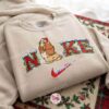 Lady Christmas Embroidered Shirt, Lady And The Tramp Characters Embroidered Hoodie, Disney Characters Embroidered Sweatshirt, Best Christmas Gift