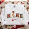 Bambi Christmas Embroidered Shirt, Disney Characters Embroidered Hoodie, Best Christmas Gift