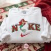 Ariel Christmas Embroidered Shirt, Disney Characters Embroidered Hoodie, Best Christmas Gift
