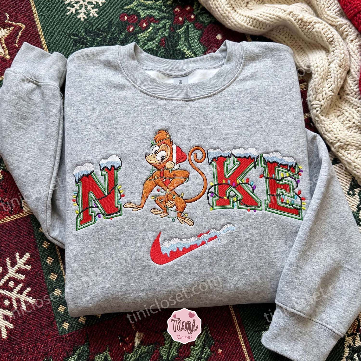 Abu Embroidered Shirt, Aladdin Characters Embroidered Hoodie, Disney Embroidered Sweatshirt, Best Christmas Gift Abu Embroidered Shirt, Aladdin Characters Embroidered Hoodie, Disney Embroidered Sweatshirt, Best Christmas Gift