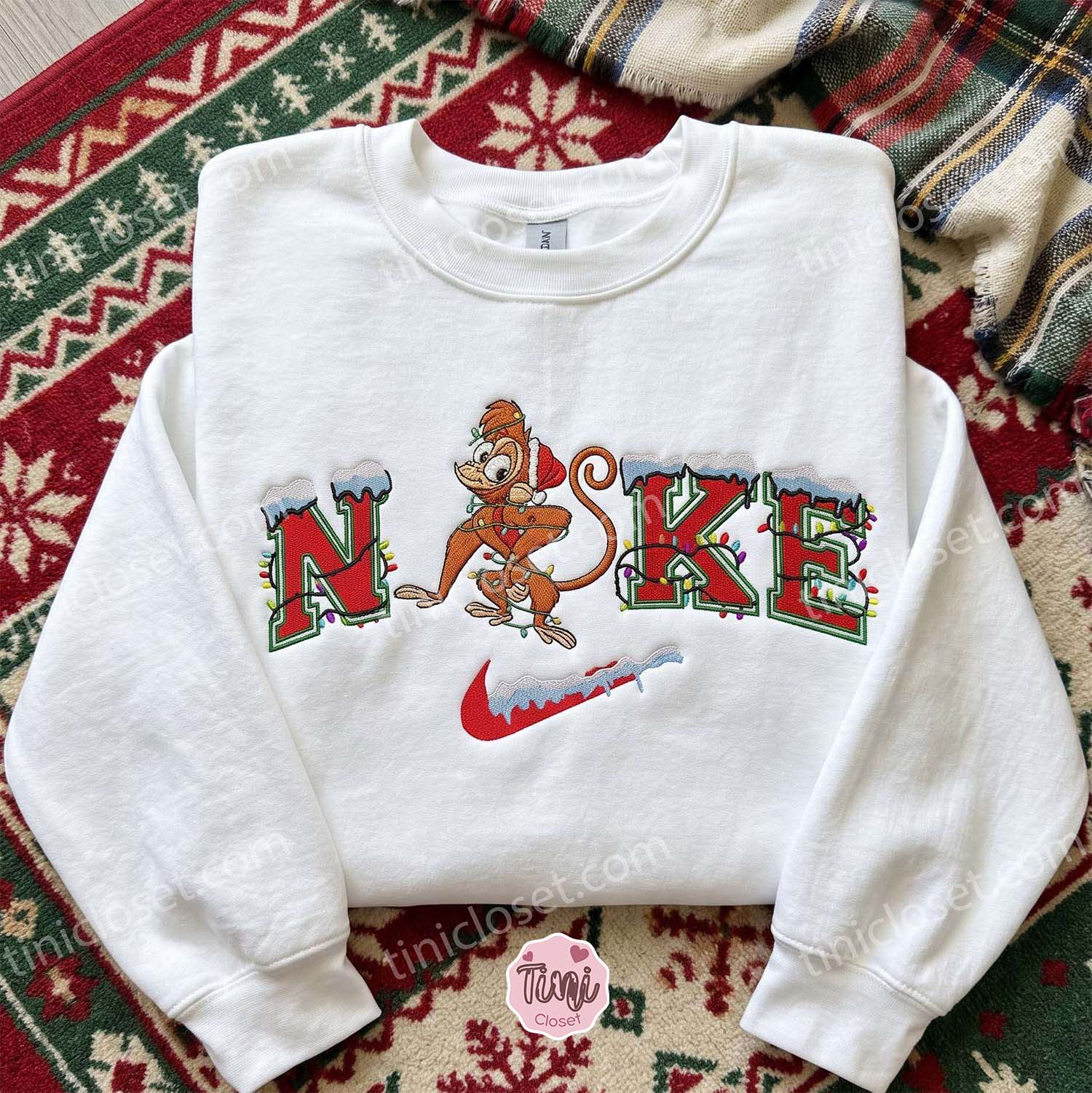 Abu Embroidered Shirt, Aladdin Characters Embroidered Hoodie, Disney Embroidered Sweatshirt, Best Christmas Gift Abu Embroidered Shirt, Aladdin Characters Embroidered Hoodie, Disney Embroidered Sweatshirt, Best Christmas Gift