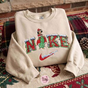 Jasmine Christmas Embroidered Shirt, Disney Characters Embroidered Hoodie, Best Christmas Gift (3) Jasmine Christmas Embroidered Shirt, Disney Characters Embroidered Hoodie, Best Christmas Gift (3)