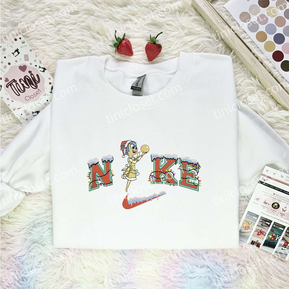 Joy Xmas Embroidered Shirt, Disney Inside Out Embroidered Hoodie, Best Christmas Gift