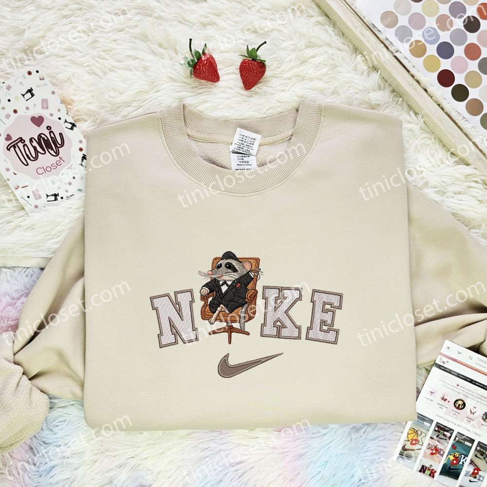 Mr Big Embroidered Shirt, Disney Zootopia Embroidered Hoodie, Best Cartoon Gift