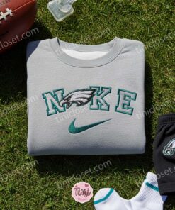 Philadelphia Eagles Embroidered Shirt, NFL Sports Embroidered Hoodie, Best Gift Idea