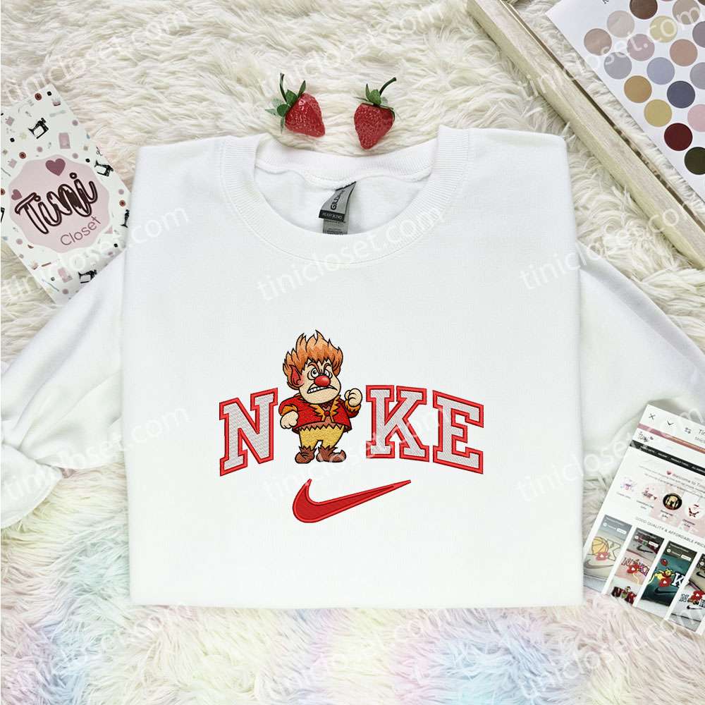 Heat Miser Embroidered Shirt, The Year Without A Santa Claus Cartoon Embroidered Hoodie, Best Christmas Gift Heat Miser Embroidered Shirt, The Year Without A Santa Claus Cartoon Embroidered Hoodie, Best Christmas Gift