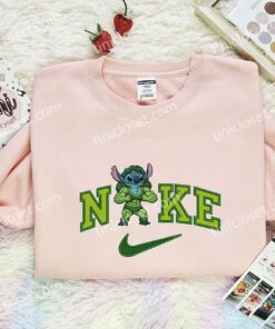 Stitch She Hulk Embroidered Shirt, Marvel Movie Embroidered Hoodie, Disney Characters Embroidered T-Shirt 2 Stitch She Hulk Embroidered Shirt, Marvel Movie Embroidered Hoodie, Disney Characters Embroidered T Shirt (2)
