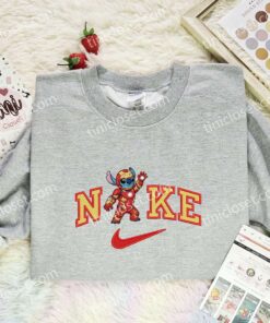 Stitch Iron Man Embroidered Shirt, Marvel Movie Embroidered Hoodie, Disney Characters Embroidered T-Shirt 1 Stitch Iron Man Embroidered Shirt, Marvel Movie Embroidered Hoodie, Disney Characters Embroidered T Shirt (1)