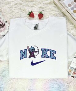 Stitch Kate Bishop Embroidered Shirt, Marvel Superhero Movie Embroidered Hoodie, Disney Characters Embroidered T-Shirt 1 Stitch Kate Bishop Embroidered Shirt, Marvel Superhero Movie Embroidered Hoodie, Disney Characters Embroidered T Shirt (1)