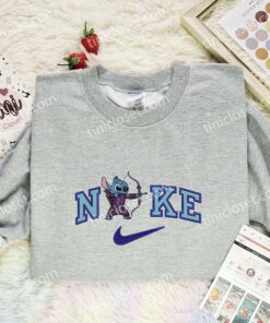 Stitch Kate Bishop Embroidered Shirt, Marvel Superhero Movie Embroidered Hoodie, Disney Characters Embroidered T-Shirt 2 Stitch Kate Bishop Embroidered Shirt, Marvel Superhero Movie Embroidered Hoodie, Disney Characters Embroidered T Shirt (3)