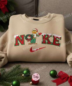 Bert Xmas Embroidered Shirt, Sesame Street Embroidered Hoodie, Best Christmas Gift 1 Bert Xmas Embroidered Shirt, Sesame Street Embroidered Hoodie, Best Christmas Gift (2)