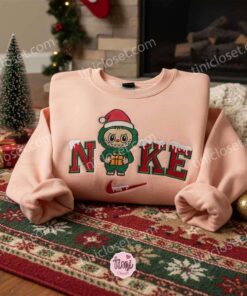 Labubu Xmas Gift Embroidered Shirt, Art Toy Embroidered Hoodie, Best Christmas Gift