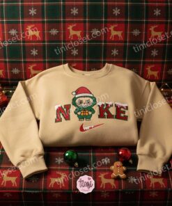 Labubu Xmas Gift Embroidered Shirt, Art Toy Embroidered Hoodie, Best Christmas Gift 1 Labubu Xmas Gift Embroidered Shirt, Art Toy Embroidered Hoodie, Best Christmas Gift (2)