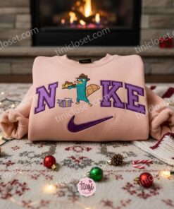 Perry Xmas Gift Embroidered Shirt, Phineas And Ferb Cartoon Embroidered Hoodie, Best Christmas Gift 1 Perry Xmas Gift Embroidered Shirt, Phineas And Ferb Cartoon Embroidered Hoodie, Best Christmas Gift (2)