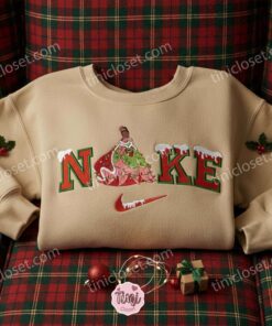 Princess Tiana Christmas Embroidered Shirt, Sleeping Beauty Disney Characters Embroidered Sweatshirt, Christmas Gift Ideas 1 Princess Tiana Christmas Embroidered Shirt, Sleeping Beauty Disney Characters Embroidered Sweatshirt, Christmas Gift Ideas (2)