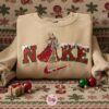 Aurora Princess Christmas Embroidered Shirt, Sleeping Beauty Disney Characters Embroidered Sweatshirt, Christmas Gift Ideas