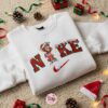 Roxanne Christmas A Goofy Movie Embroidered Shirt, Disney Characters Embroidered Sweatshirt, Christmas Gift Ideas