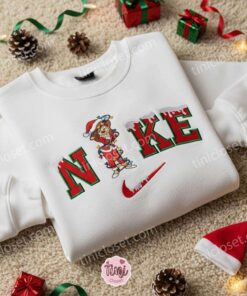 Roxanne Christmas A Goofy Movie Embroidered Shirt, Disney Characters Embroidered Sweatshirt, Christmas Gift Ideas