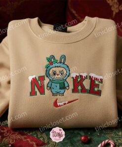Labubu Xmas Embroidered Shirt, Cartoon Embroidered Hoodie, Best Christmas Gift 2 Labubu Xmas Embroidered Shirt, Cartoon Embroidered Hoodie, Best Christmas Gift.jpg (3)