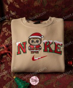 Labubu Cosplay Santa Claus Embroidered Shirt, Cartoon Embroidered Hoodie, Best Christmas Gift 2 Labubu Cosplay Santa Claus Embroidered Shirt, Cartoon Embroidered Hoodie, Best Christmas Gift (3)