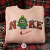 Labubu Cosplay Christmas Tree Embroidered Shirt, Cartoon Embroidered Hoodie, Best Christmas Gift