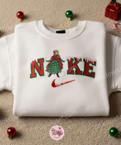 Anna Frozen Christmas Embroidered Shirt, Disney Characters Embroidered Sweatshirt, Christmas Gift Ideas