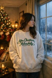 There is an emotional shift after Christmas that embroidery seems to understand intuitively.