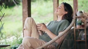 Try learning to sit with nothing special.