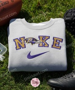 Baltimore Ravens Embroidered Shirt, NFL Sports Embroidered Shirt, Best Gift Idea 1 Baltimore Ravens Embroidered Shirt, NFL Sports Embroidered Hoodie, Best Gift Idea