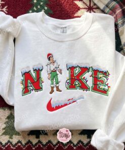 Prince Eric Xmas Embroidered Shirt, Disney Little Mermaid Characters Embroidered Hoodie, Best Christmas Gift (1)