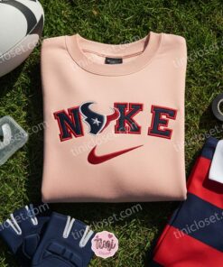 Houston Texans Embroidered Shirt, NFL Sports Embroidered Hoodie, Best Gift Idea 2 Houston Texans Embroidered Shirt, NFL Sports Embroidered Hoodie, Best Gift Idea