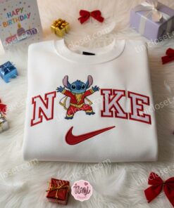 Stitch Shazam Captain Marvel Embroidered Shirt, Movie Characters Embroidered Sweatshirt, Unique Gifts for Family and Friends 2 Stitch Shazam Captain Marvel Embroidered Shirt, Movie ( (3)