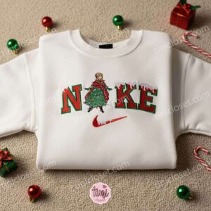 Christmas Embroidered Shirt Disney Characters Embroidered Sweatshirt Christmas Gift Ideas 2