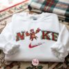 Sebastian Xmas Embroidered Shirt, Little Mermaid Characters Embroidered Hoodie, Disney Embroidered Sweatshirt, Best Christmas Gift